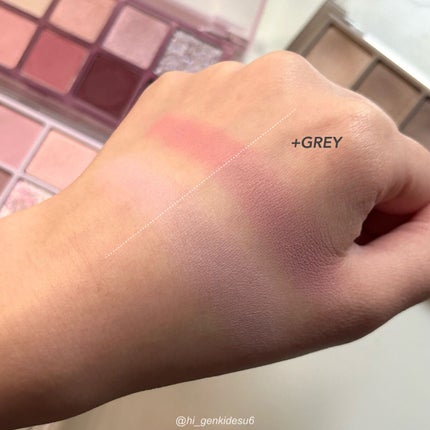 ベターザンパレット/rom&nd/アイシャドウパレットを使ったクチコミ(3枚目)