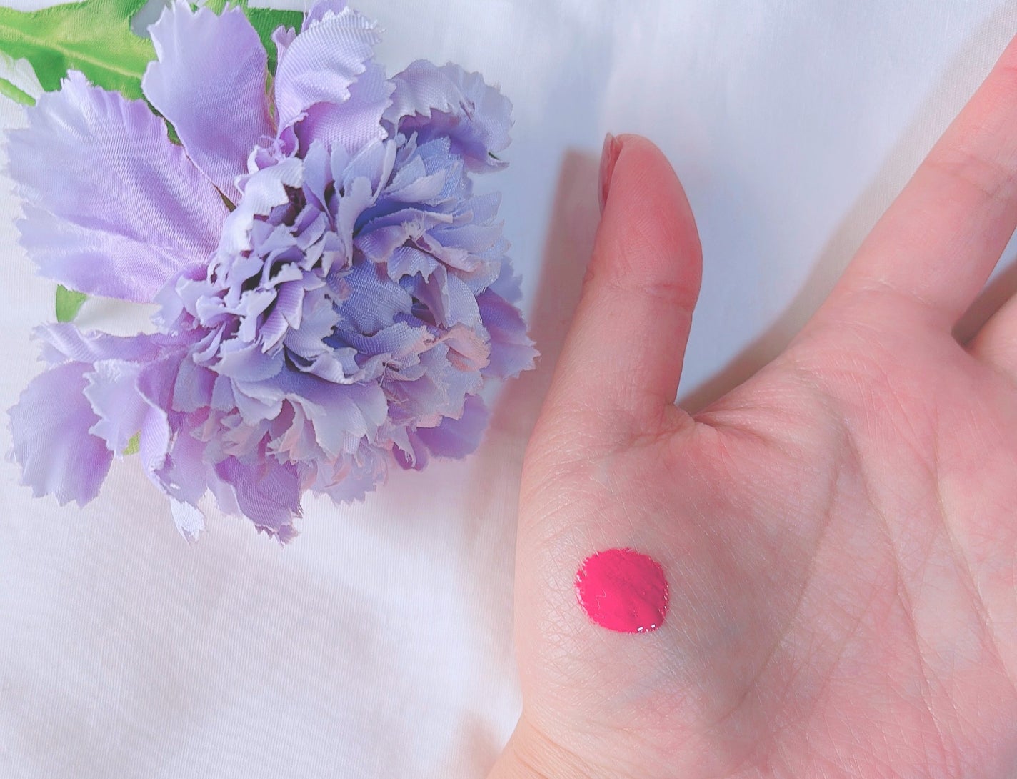 アクア アルファ ティントグロス/ラシーヌラボ/リップグロスを使ったクチコミ(3枚目)