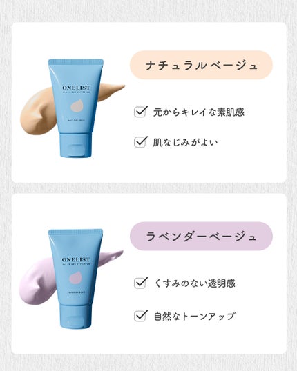 ワンリスト オールインワン デイクリーム/ナリスアップ/オールインワン化粧品を使ったクチコミ(2枚目)
