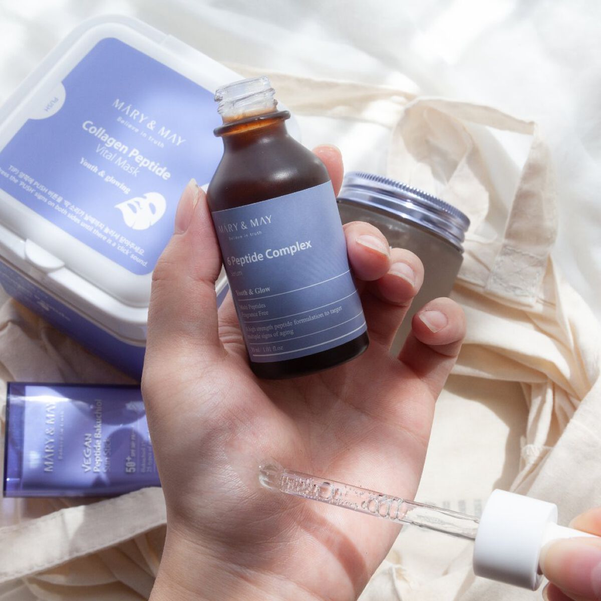 6ペプチドコンプレックスセラム/MARY&MAY/美容液を使ったクチコミ(4枚目)