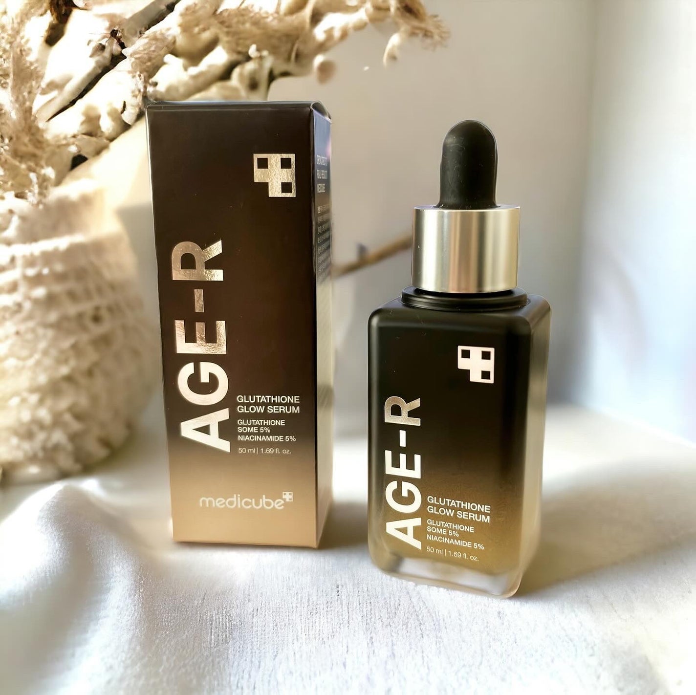 グルタチオングロウアンプル/MEDICUBE/美容液を使ったクチコミ(4枚目)