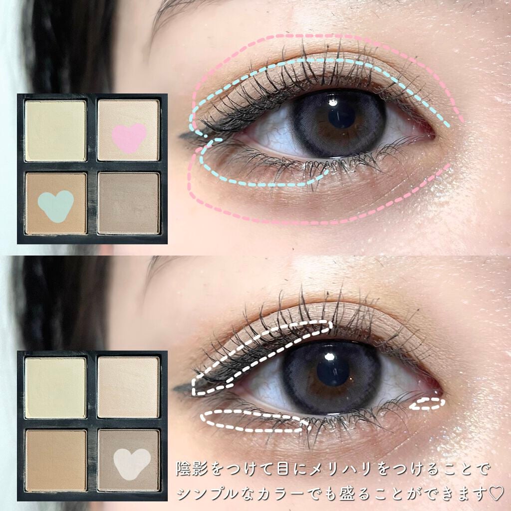COLORFUL EYE PALETTE/NAMING./アイシャドウパレットを使ったクチコミ(2枚目)