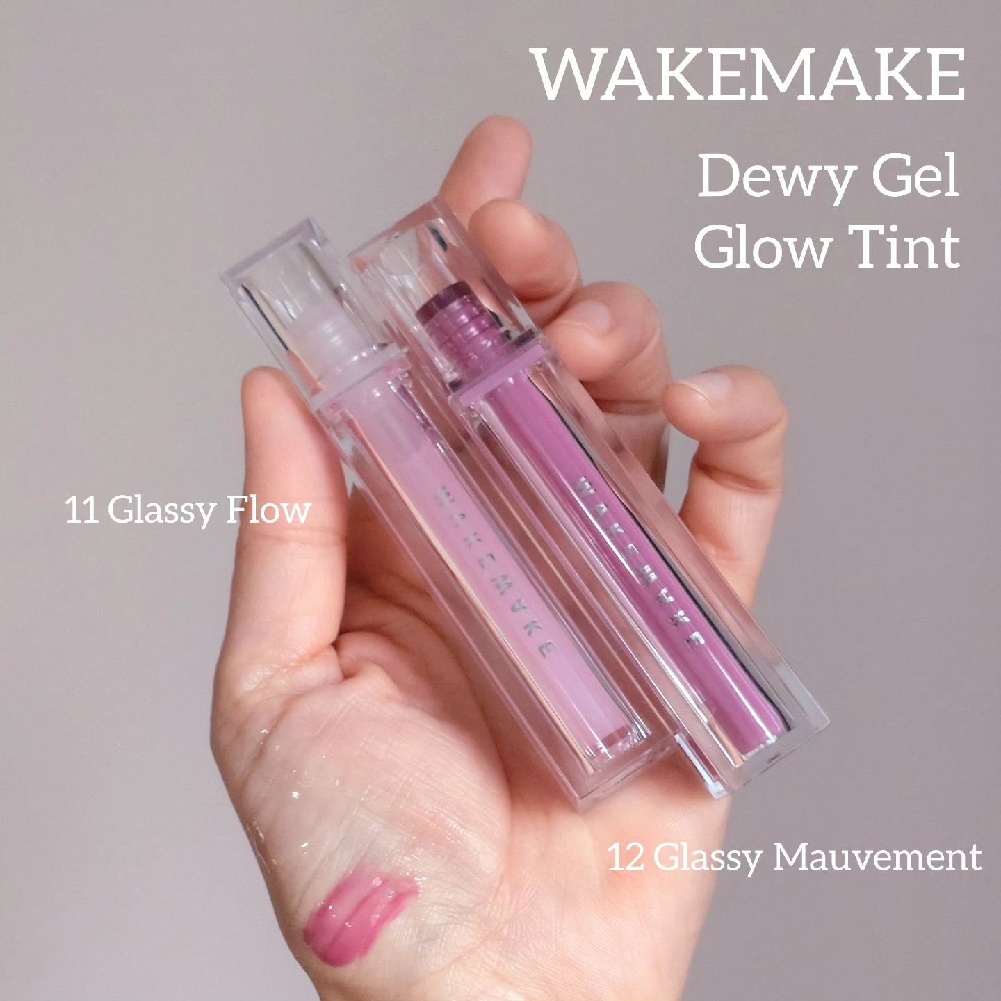 デュイジェルグロウティント/wakemake/リップティントを使ったクチコミ（1枚目）