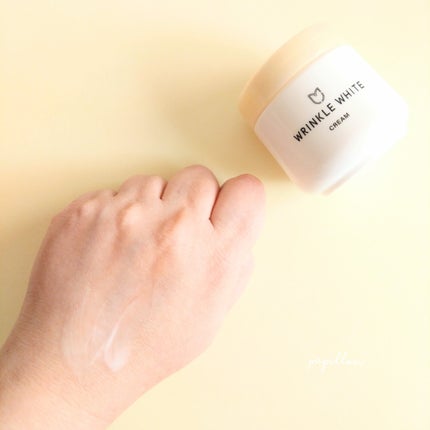 薬用リンクルホワイトクリーム/明色/フェイスクリームを使ったクチコミ(5枚目)