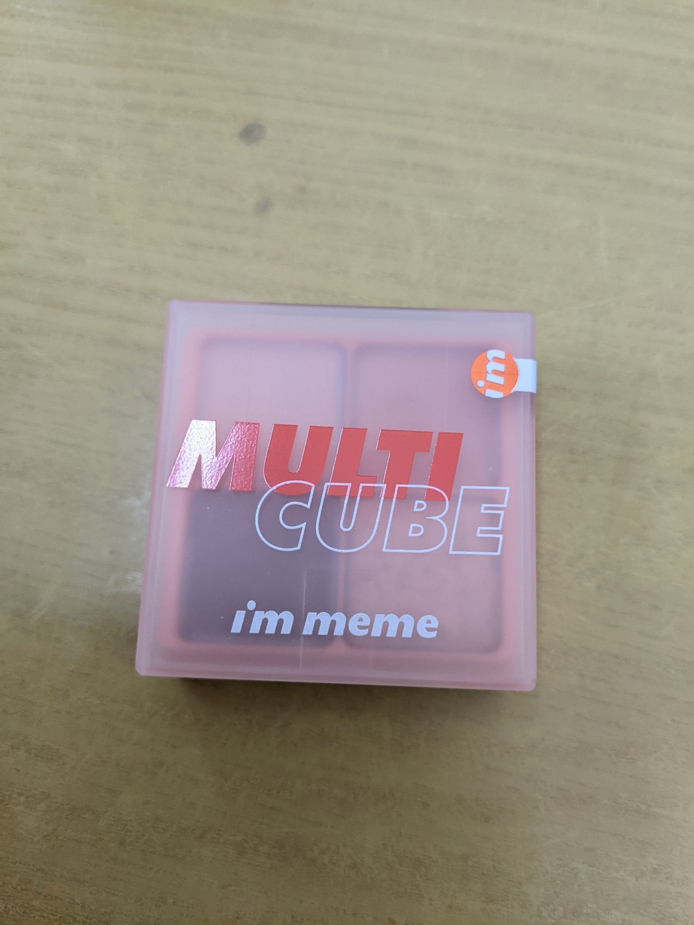 マルチキューブ/i’m meme/アイシャドウパレットを使ったクチコミ(1枚目)