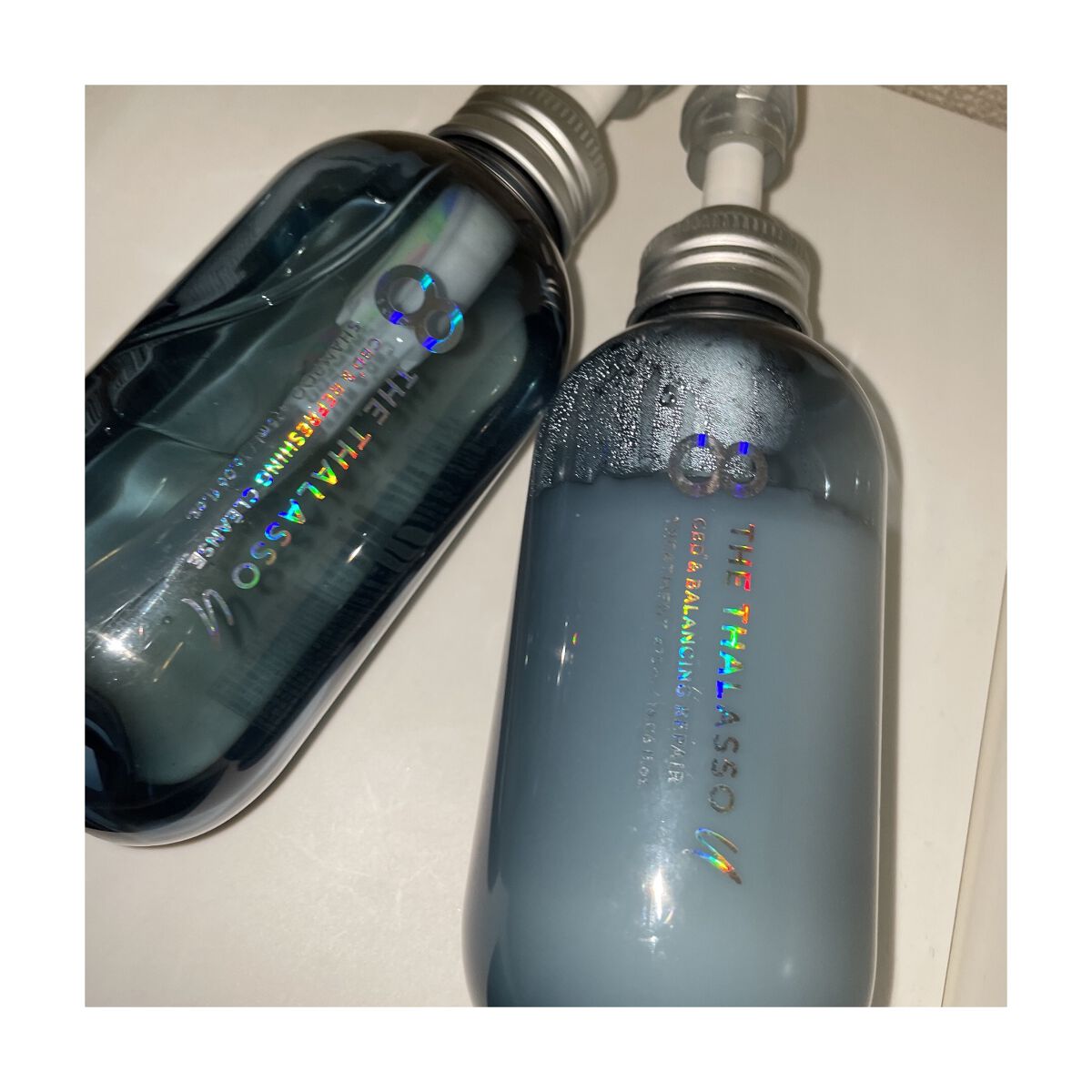 エイトザタラソ ユー CBD＆リフレッシング クレンズ 美容液シャンプー／CBD＆バランシング ダメージリペア 美容液ヘアトリートメント/エイトザタラソ/市販シャンプーを使ったクチコミ（1枚目）