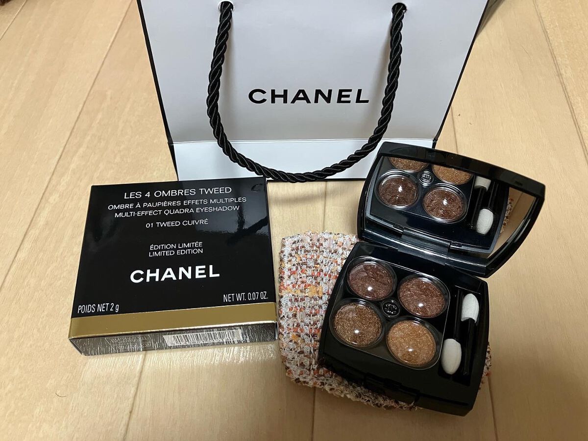 レ キャトル オンブル ツイード/CHANEL/アイシャドウパレットを使ったクチコミ（1枚目）
