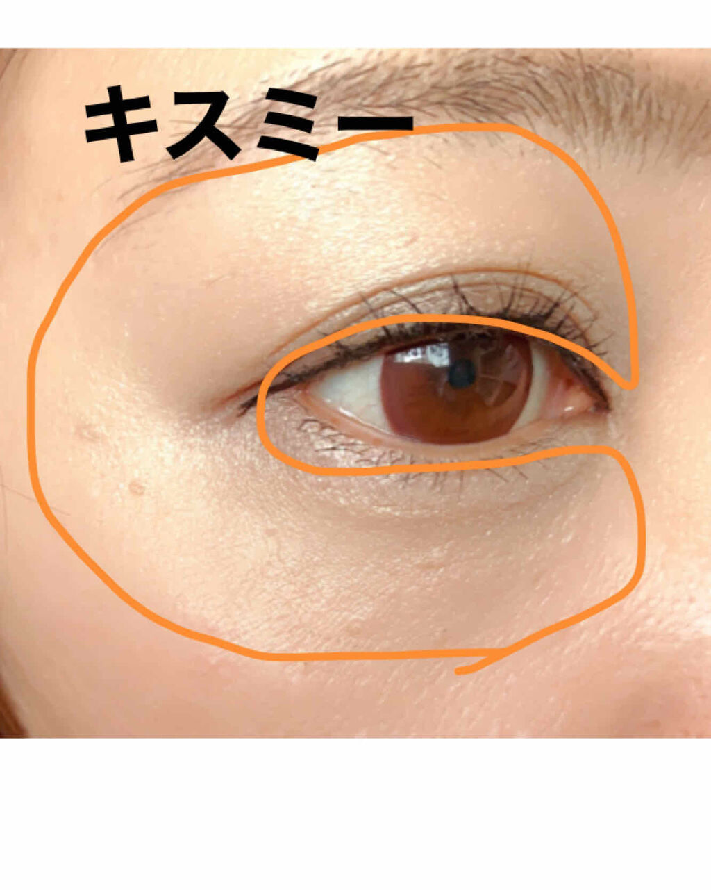 しっとりツヤ感 アイカラー/キスミー フェルム/ジェル・クリームアイシャドウを使ったクチコミ（2枚目）