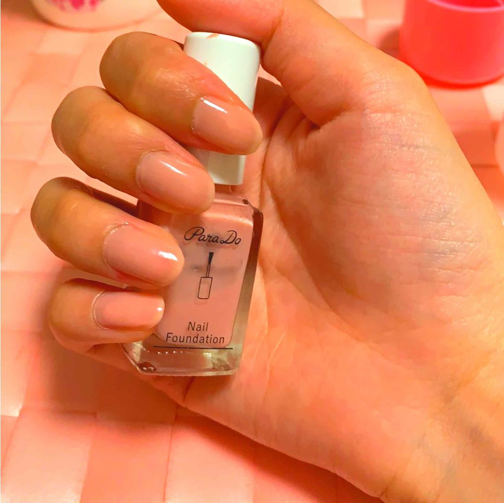 ネイルファンデーション/パラドゥ/マニキュアを使ったクチコミ（1枚目）