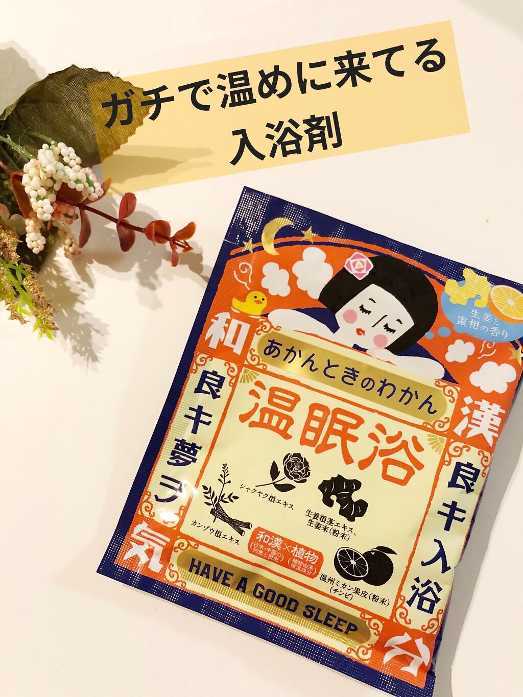 温眠浴/あかんときのわかん/無機塩系入浴剤を使ったクチコミ(1枚目)