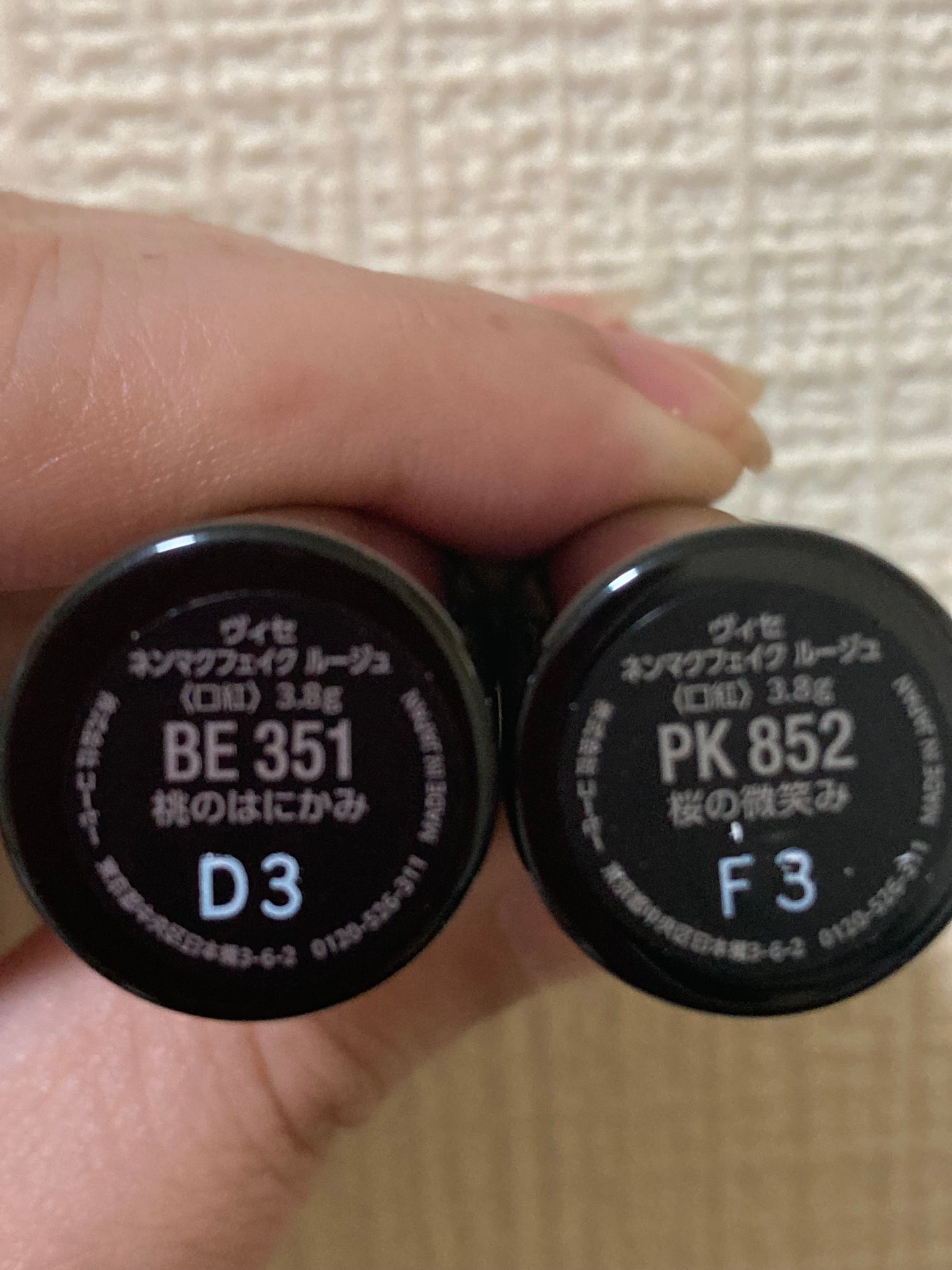 ネンマクフェイク ルージュ/Visée/口紅を使ったクチコミ(3枚目)