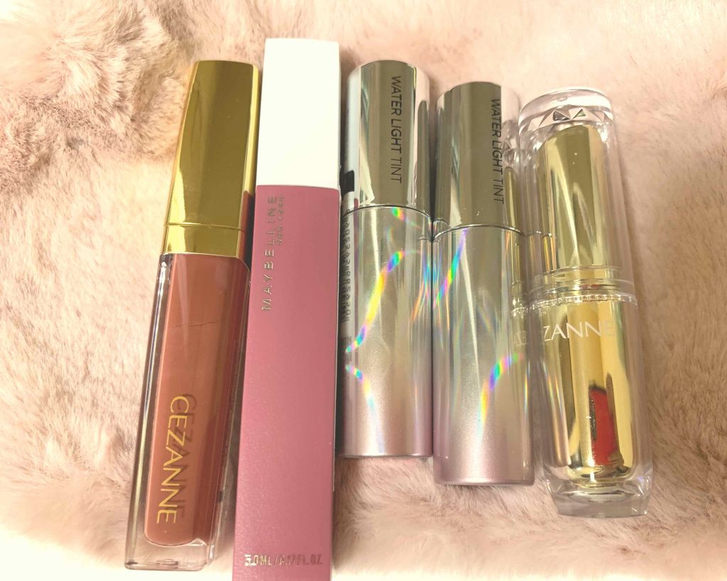 ラスティンググロスリップ/CEZANNE/口紅を使ったクチコミ(1枚目)