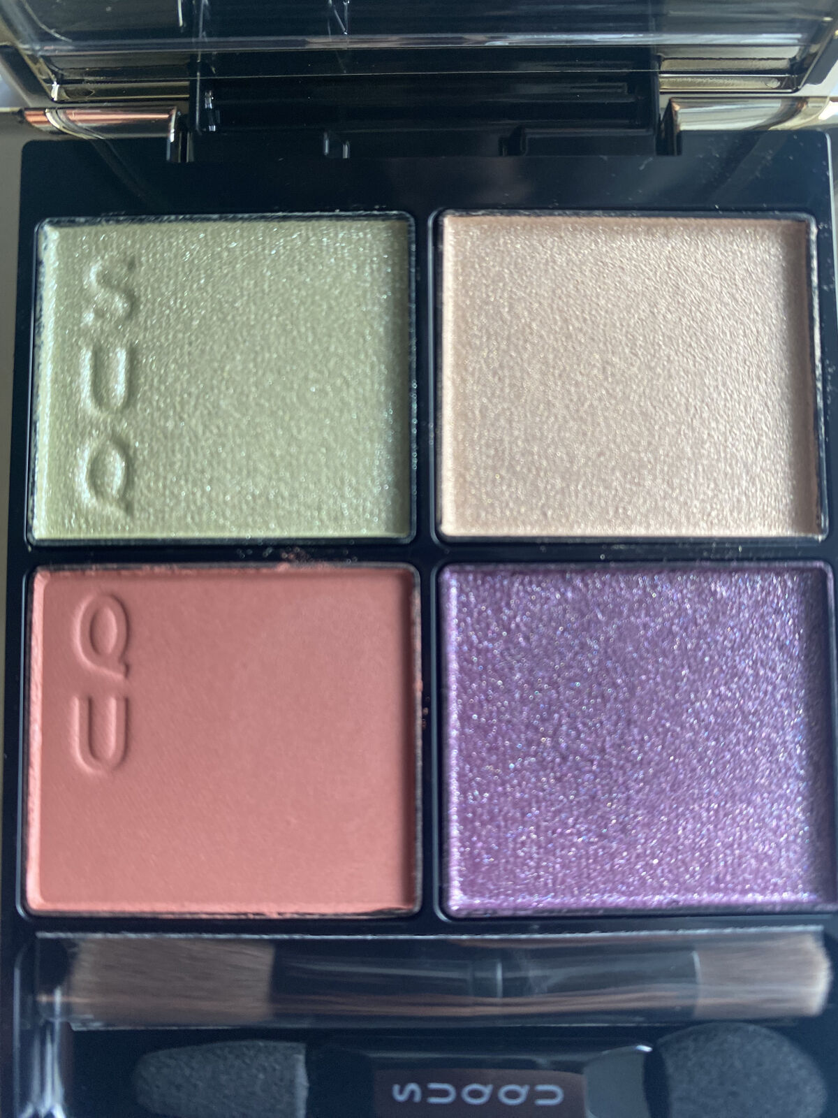 シグニチャー カラー アイズ 122 春風染 -HARUKAZEZOME/SUQQU/アイシャドウパレットを使ったクチコミ（2枚目）