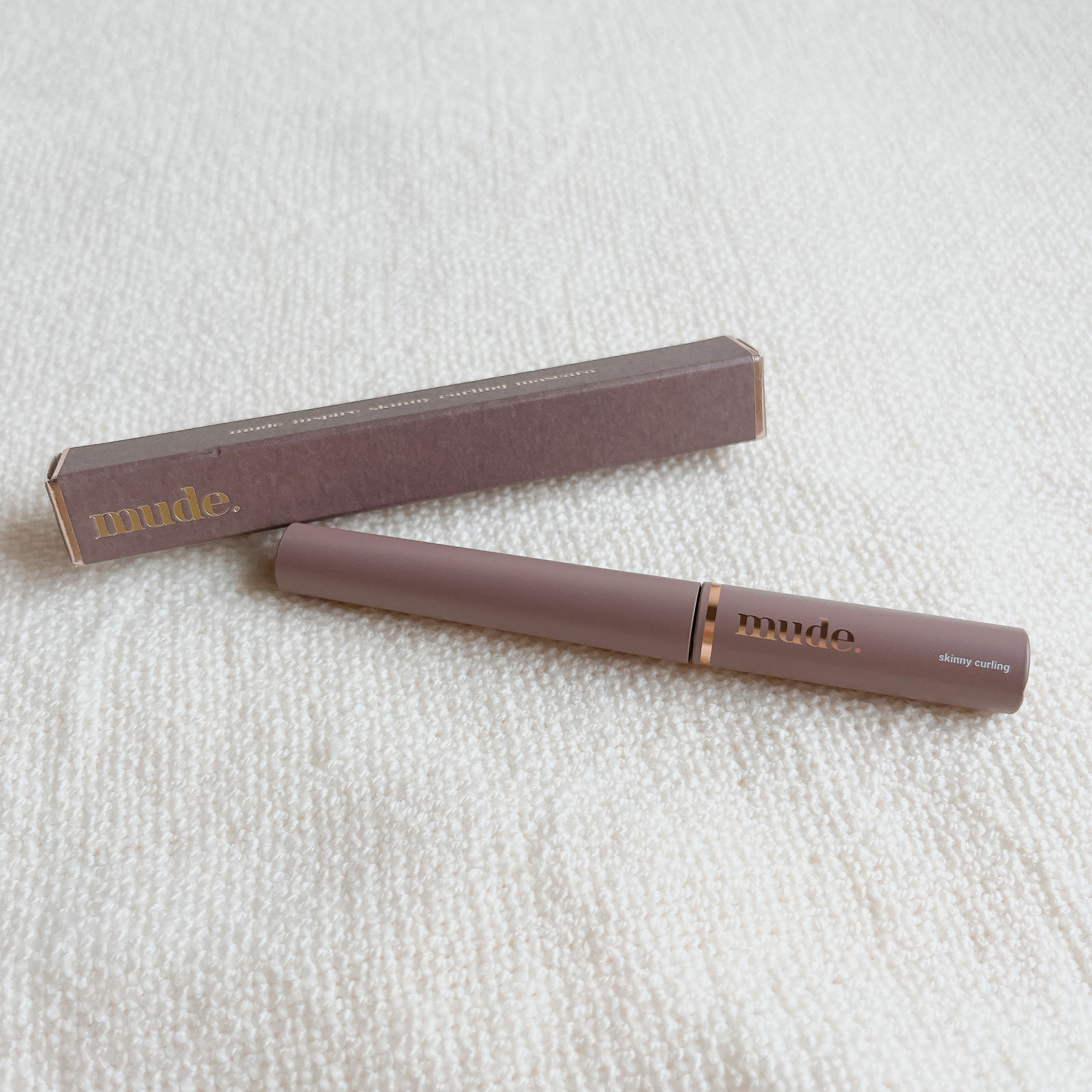 スキニーマスカラ/mude./マスカラを使ったクチコミ（2枚目）