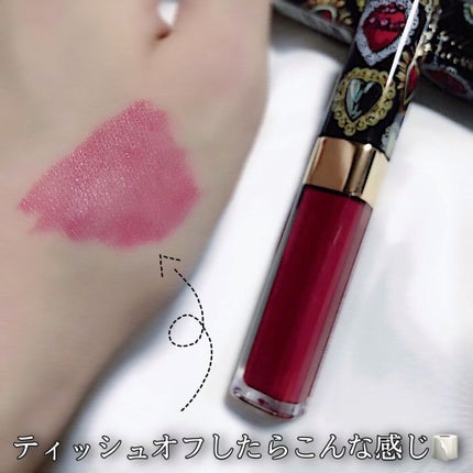 シャイニッシモ ハイシャインリップラッカー/DOLCE&GABBANA BEAUTY/口紅を使ったクチコミ(3枚目)