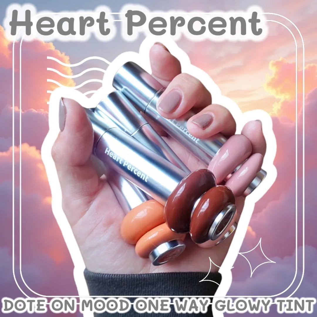 ドットオンムードワンウェイグロイティント/Heart Percent/リップティントを使ったクチコミ（1枚目）