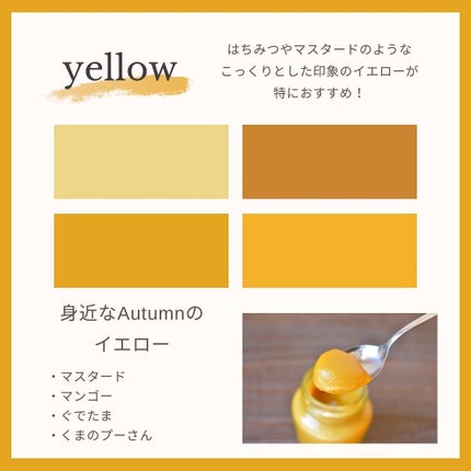 Yuno/新宿/パーソナルカラー診断 on LIPS 「【パーソナルカラーAutumn】色の選び方🍵🍃今回はオータムタ..」(6枚目)