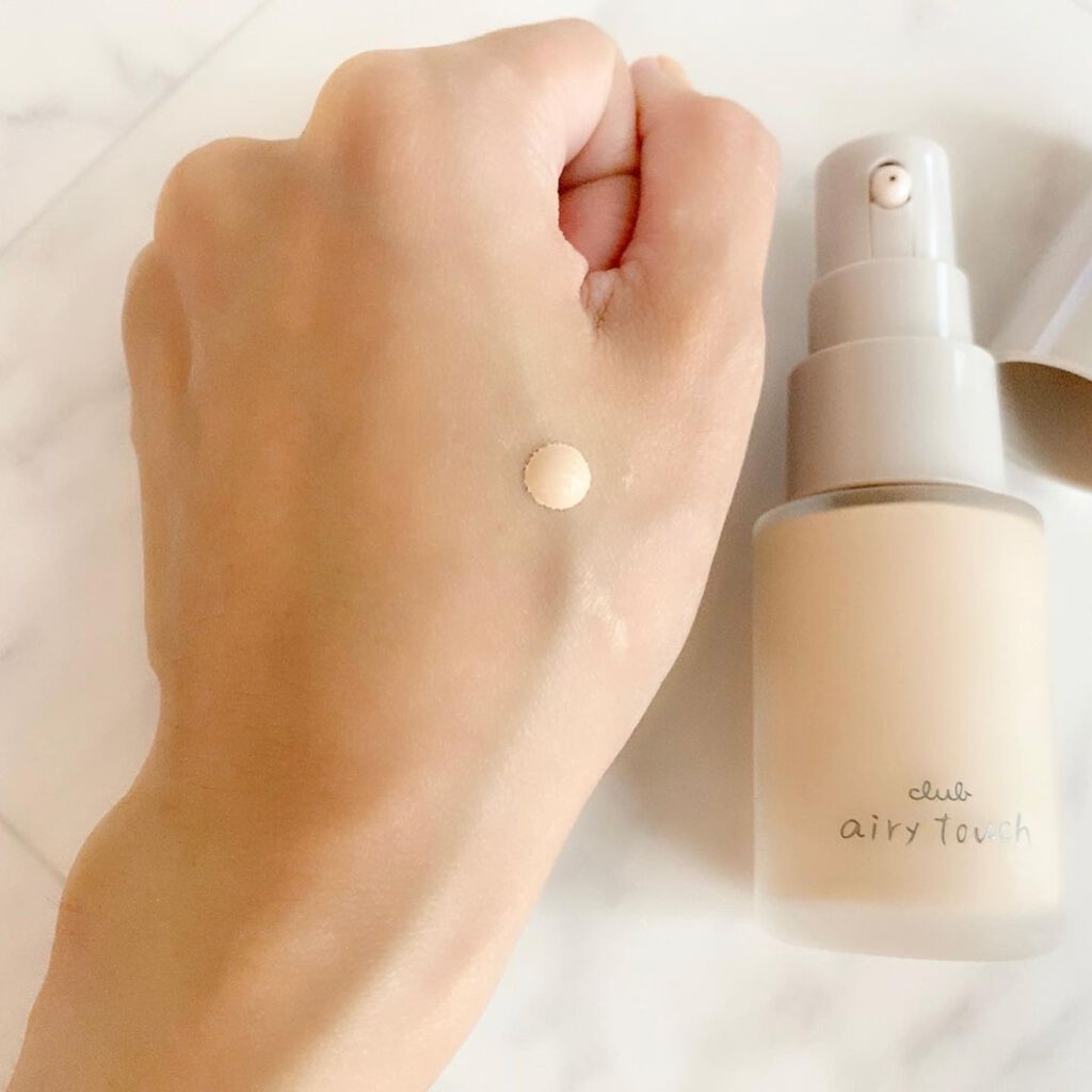 エアリータッチ セラム ファンデーション ライトベージュ/クラブ/リキッドファンデーションを使ったクチコミ（3枚目）