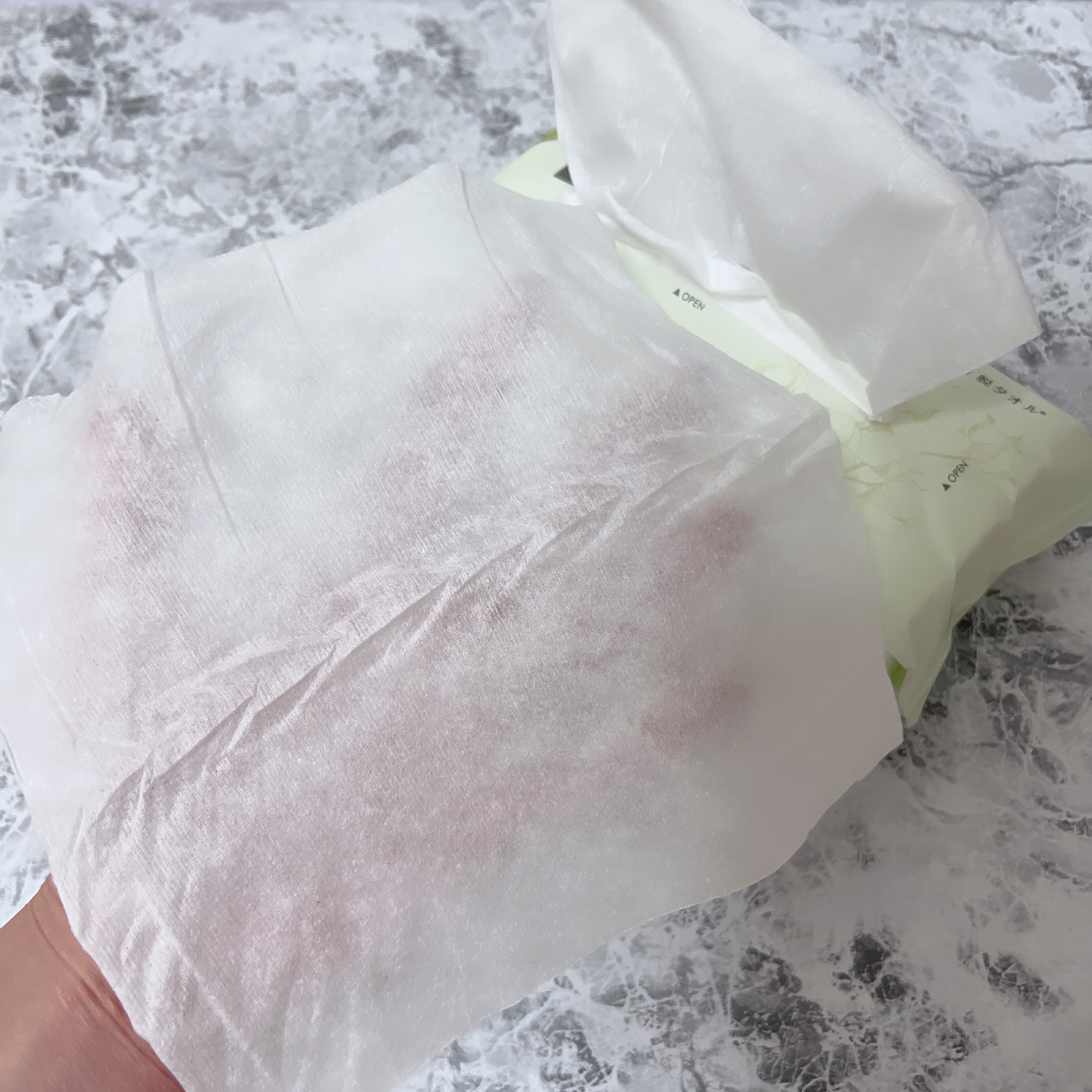 ロイヤルタオル/CICIBELLA/クレンジングタオルを使ったクチコミ（3枚目）