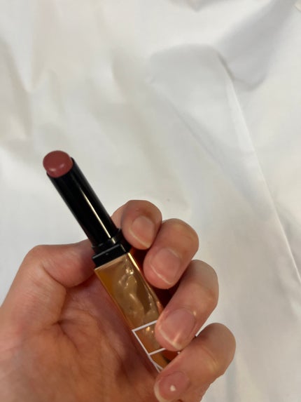 アフターグロー センシュアルシャイン リップスティック/NARS/口紅を使ったクチコミ(2枚目)
