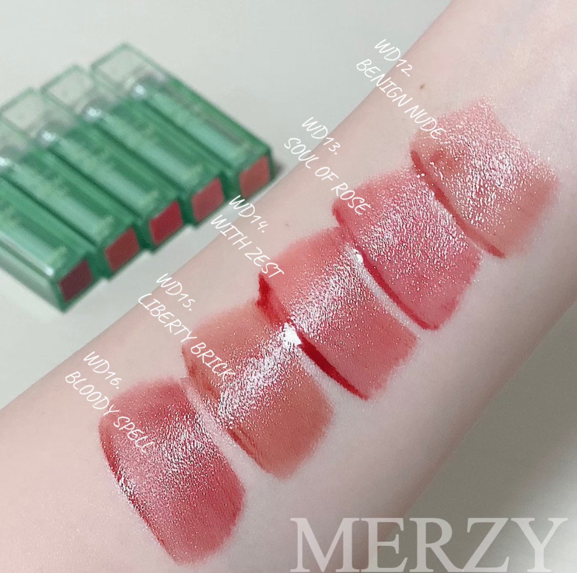 ザ ウォータリー デュー ティント シーズン3/MERZY/リップティントを使ったクチコミ(2枚目)