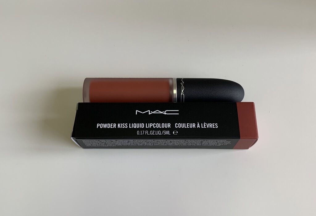 パウダー キス リキッド リップカラー ソーリー ノット ソーリー/M・A・C/口紅を使ったクチコミ（1枚目）