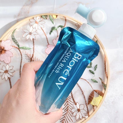 アクアリッチ フレッシュパウチ/ビオレ/日焼け止めローションを使ったクチコミ(2枚目)