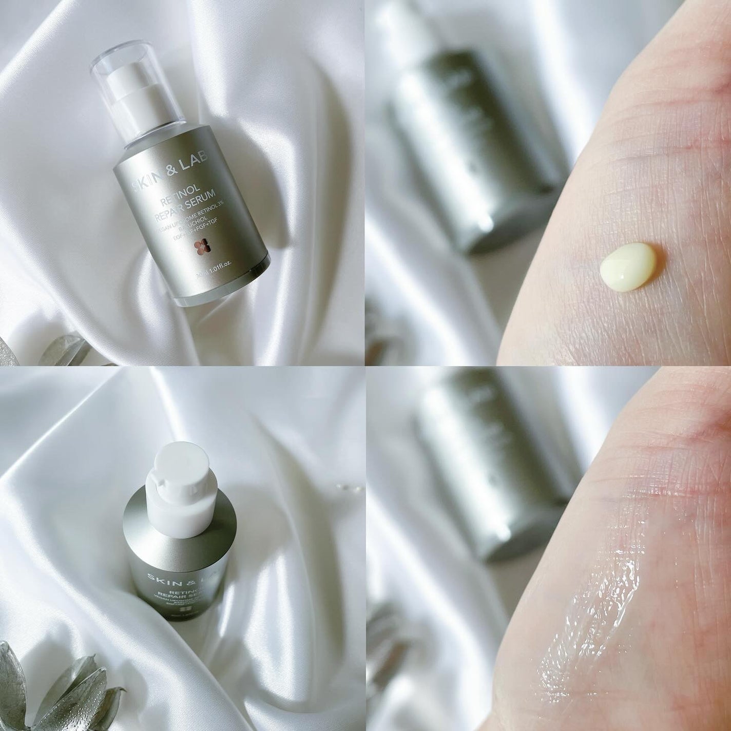 ヴィーガンリポソームレチノールセラム/SKIN&LAB/美容液を使ったクチコミ(2枚目)