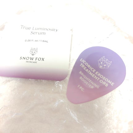 ブライトニング ブースターボール/SNOW FOX SKINCARE/美容液を使ったクチコミ(1枚目)