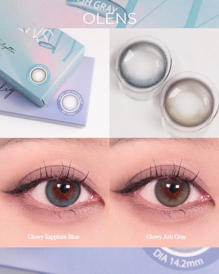 Glowy 1day/OLENS/ワンデー(1DAY)カラコンを使ったクチコミ(1枚目)