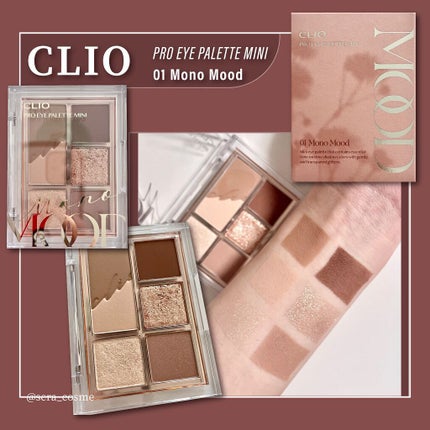 プロ アイパレット ミニ/CLIO/アイシャドウパレットを使ったクチコミ(1枚目)