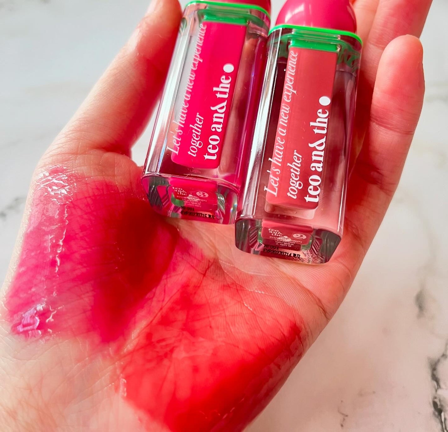 teo and the Verry Jellow/タオアンダー/リップグロスを使ったクチコミ(5枚目)