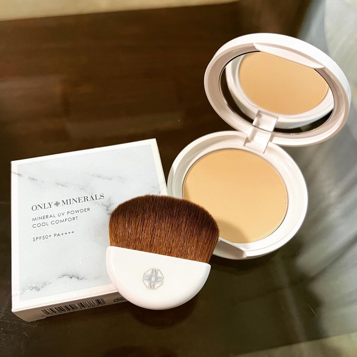 ミネラルUVパウダーN クールコンフォート/ONLY MINERALS/プレストパウダーを使ったクチコミ（1枚目）