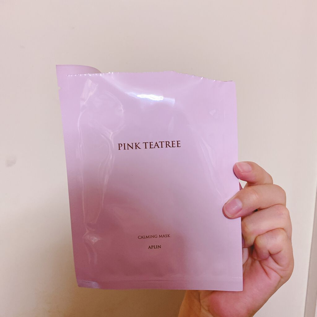 ピンクティーツリーマスクパック/APLIN/シートマスク・パックを使ったクチコミ(8枚目)