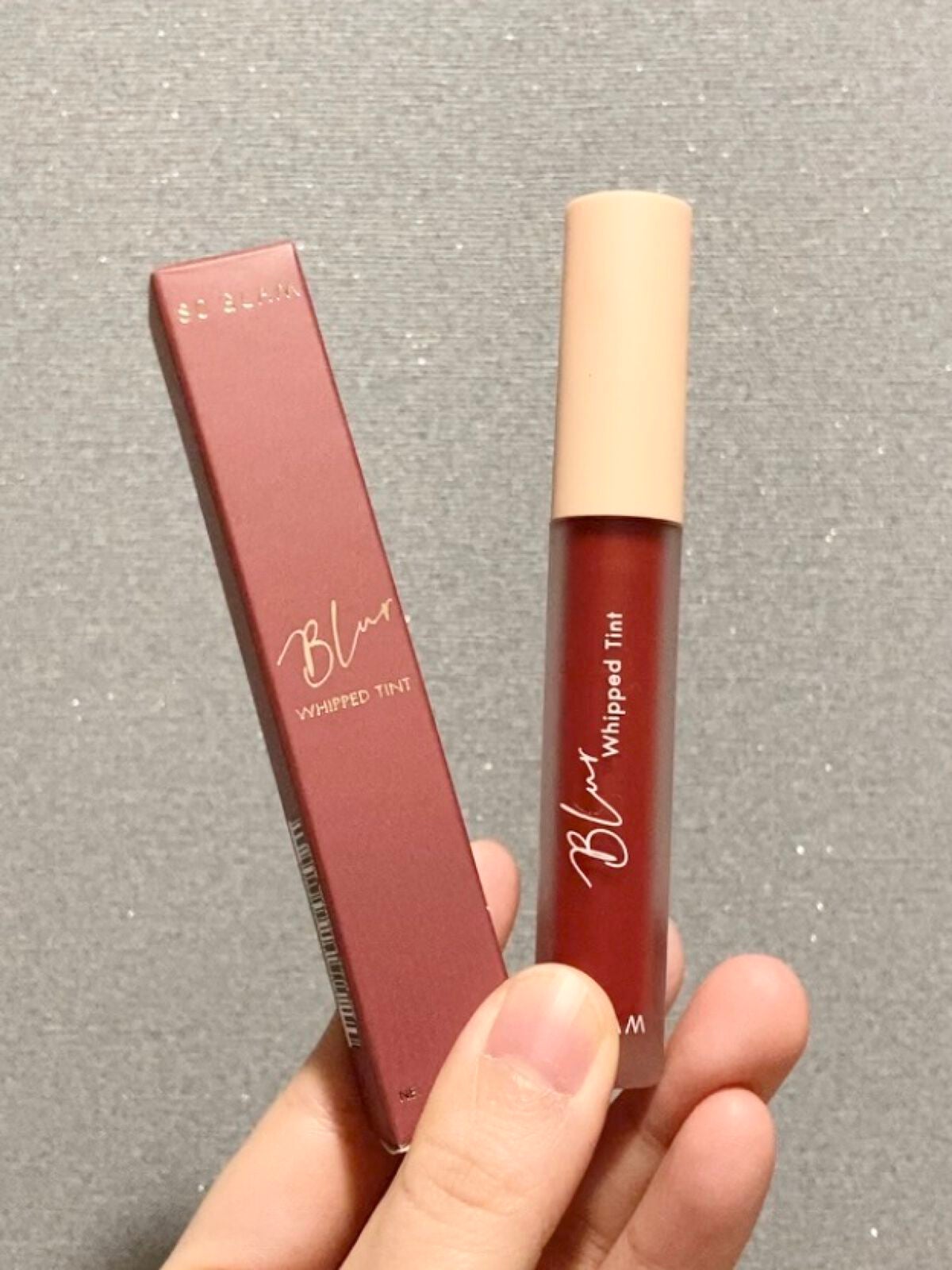 ブラーホイップド リップティント /SO GLAM/リップティントを使ったクチコミ(4枚目)