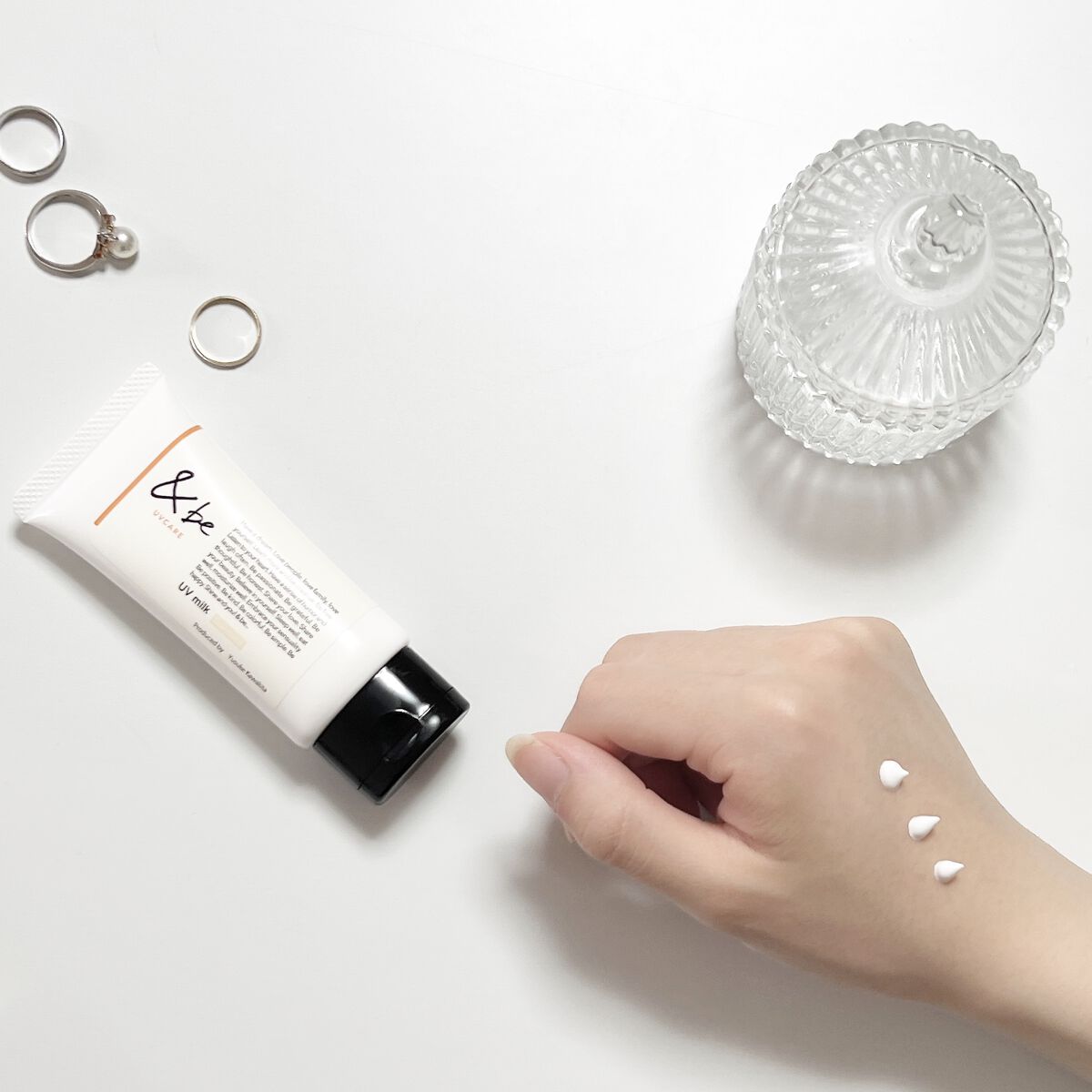 &be UVミルク/＆be/日焼け止めミルクを使ったクチコミ（2枚目）