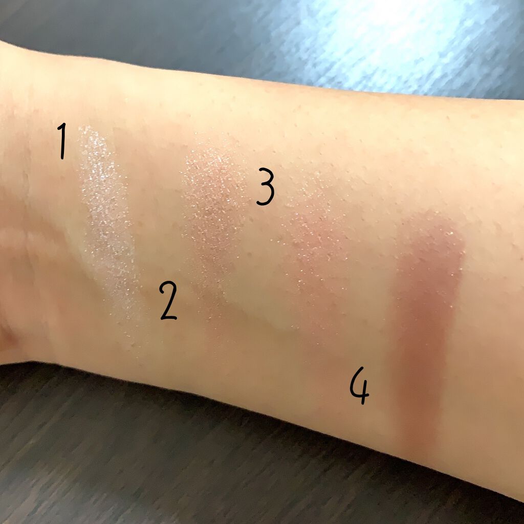 ニュアンスオンアイシャドウ/CEZANNE/アイシャドウパレットを使ったクチコミ(3枚目)