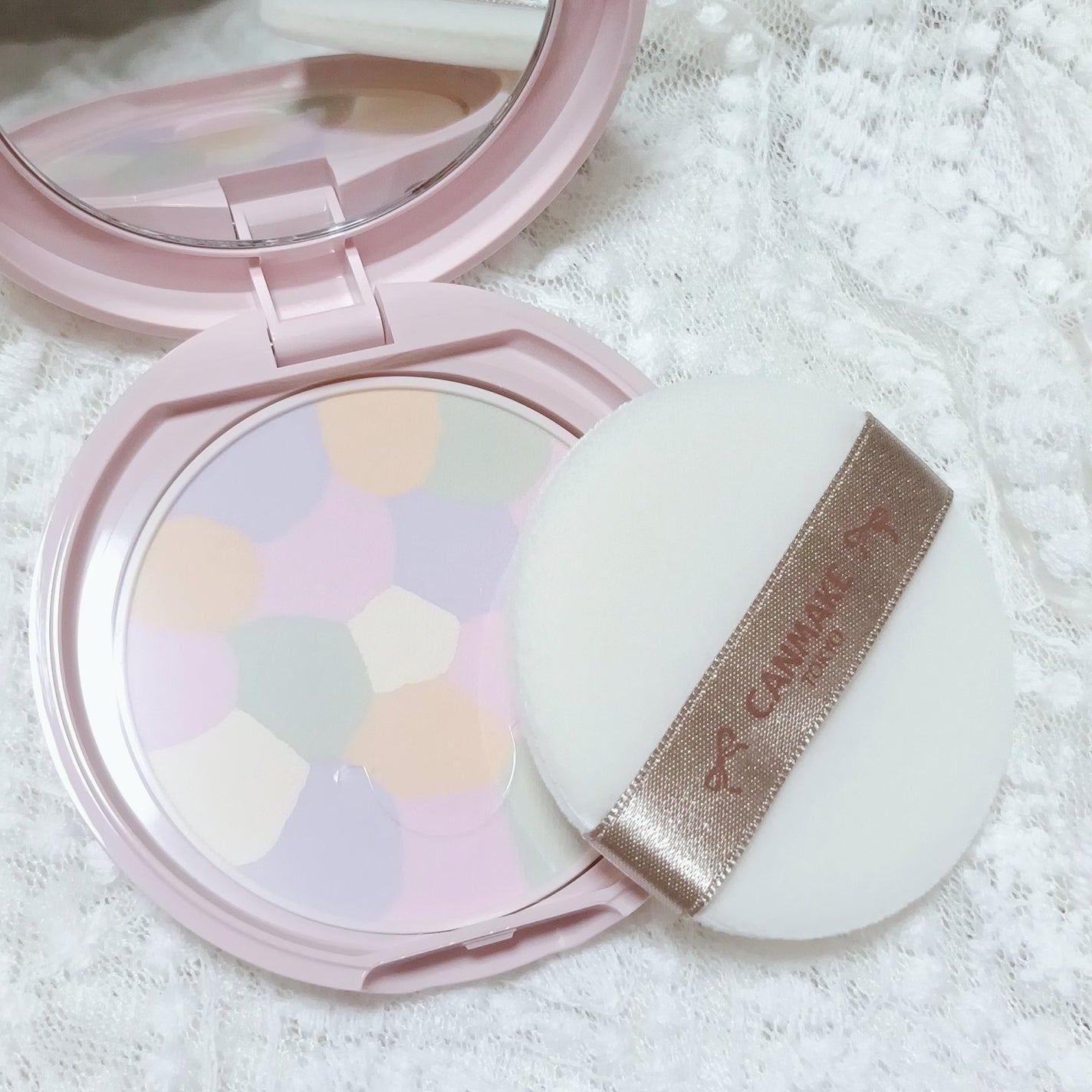 マシュマロフィニッシュパウダー ~Abloom~/キャンメイク/プレストパウダーを使ったクチコミ(3枚目)