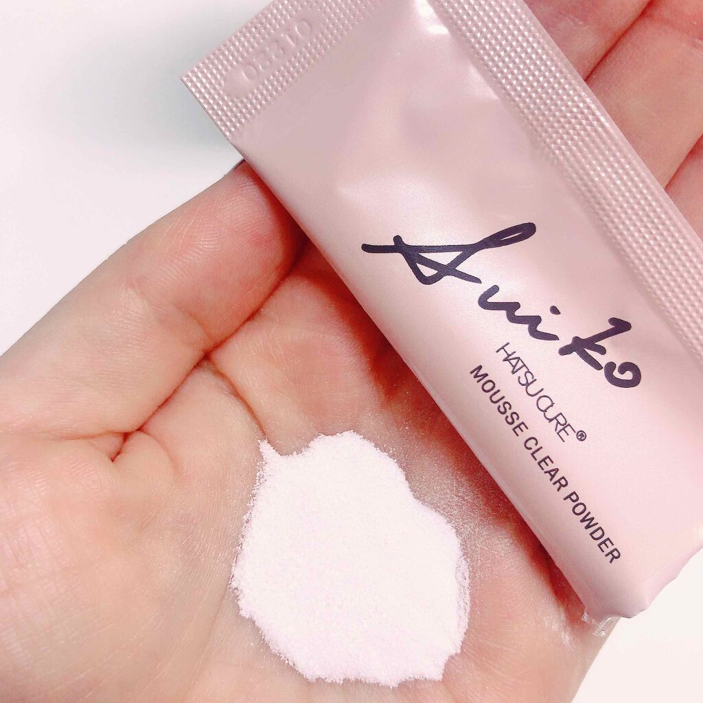 ムースクリアパウダー/SUIKO HATSUCURE/洗顔パウダーを使ったクチコミ(2枚目)