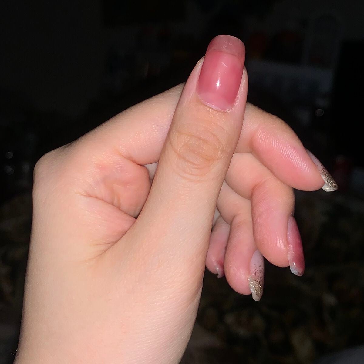 艶まる/ネイル工房/ジェルネイルを使ったクチコミ(4枚目)