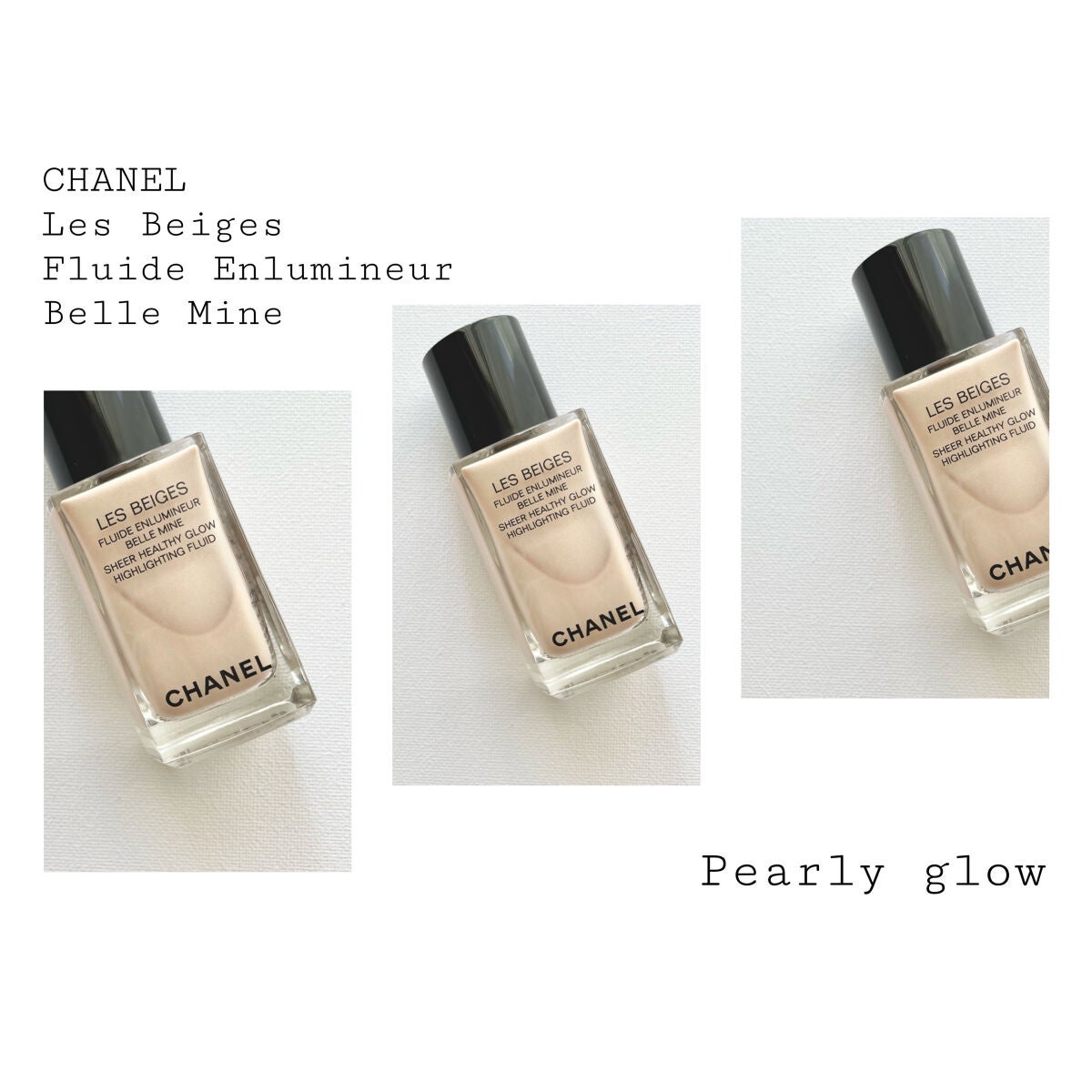 レ ベージュ フリュイド アンルミネール ベル ミン/CHANEL/リキッドハイライトを使ったクチコミ(1枚目)