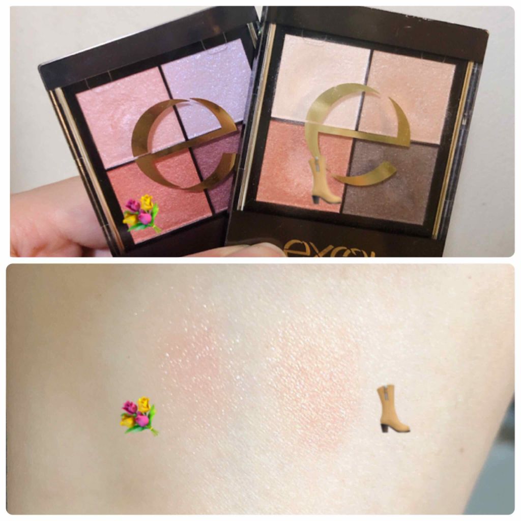 リアルクローズシャドウ/excel/アイシャドウパレットを使ったクチコミ(3枚目)