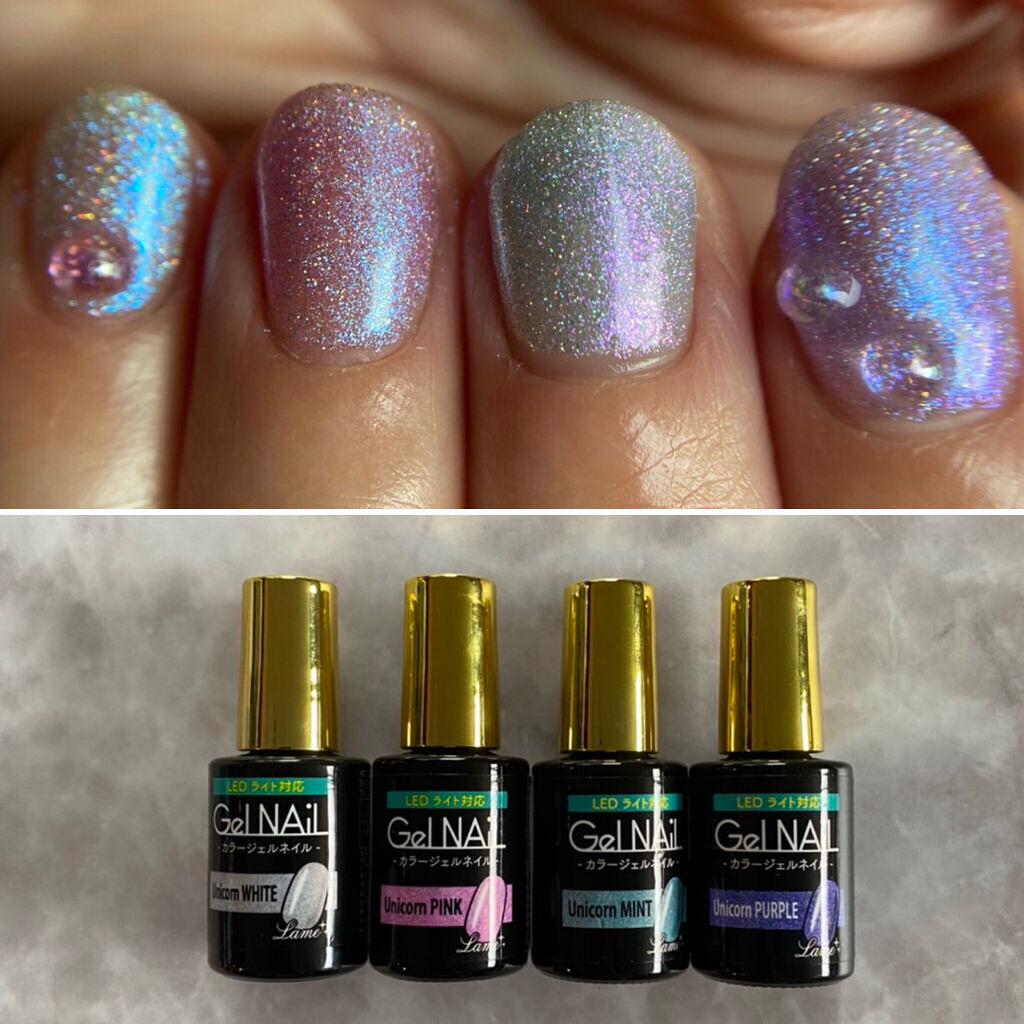 ジェルネイル（ライト対応）/セリア/ジェルネイルを使ったクチコミ（3枚目）