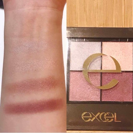 リアルクローズシャドウ/excel/アイシャドウパレットを使ったクチコミ(2枚目)