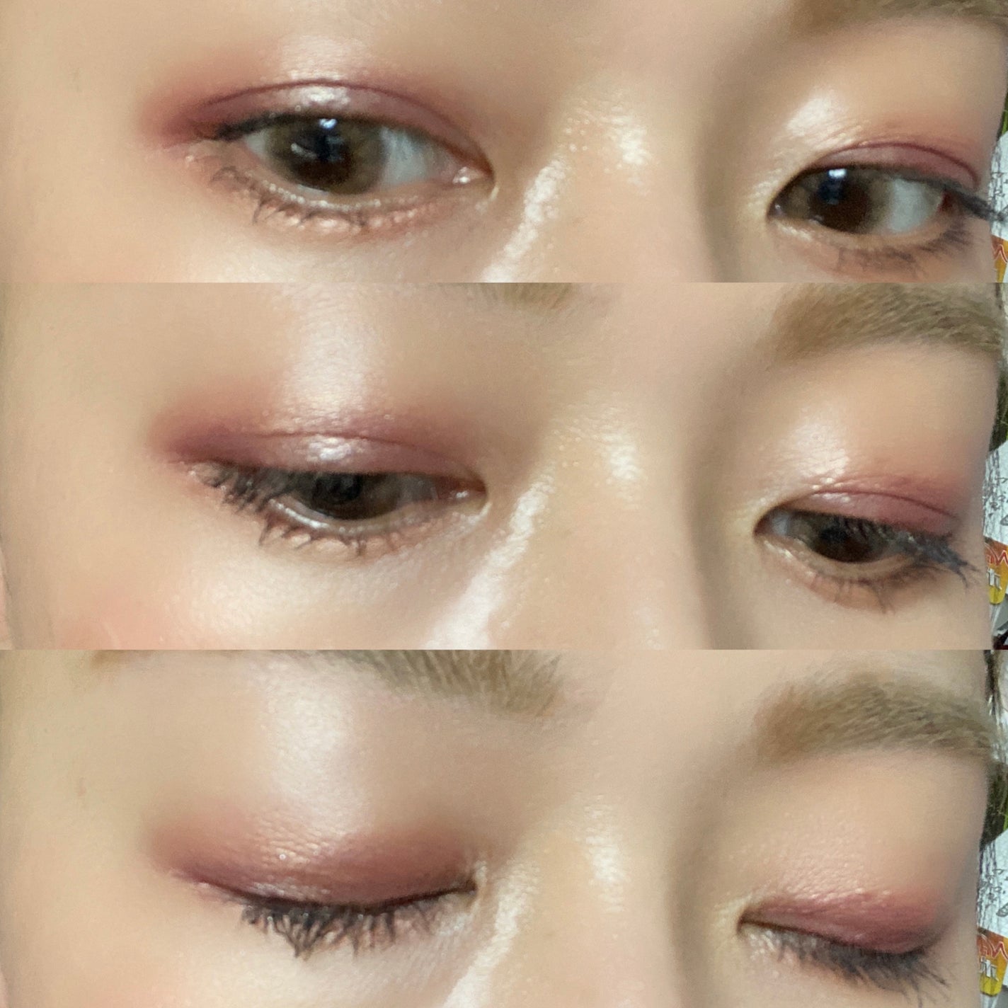 長相思シリーズ 9色アイシャドウパレット/CATKIN/アイシャドウパレットを使ったクチコミ(3枚目)