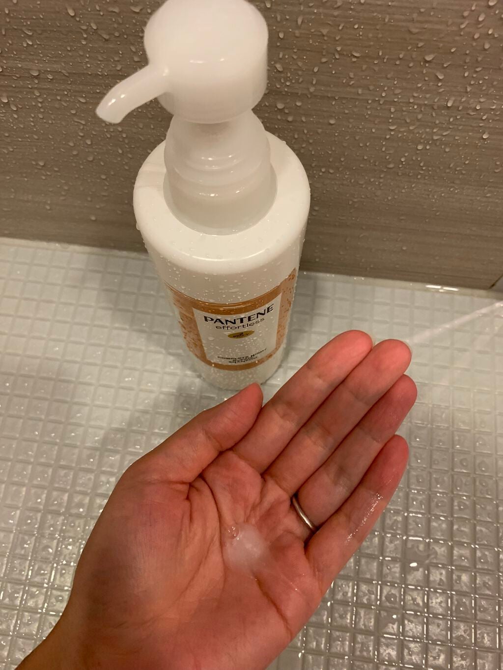 パンテーン エフォートレス コンプリートナイト リペアー シャンプー/トリートメント/パンテーン/市販シャンプーを使ったクチコミ(3枚目)