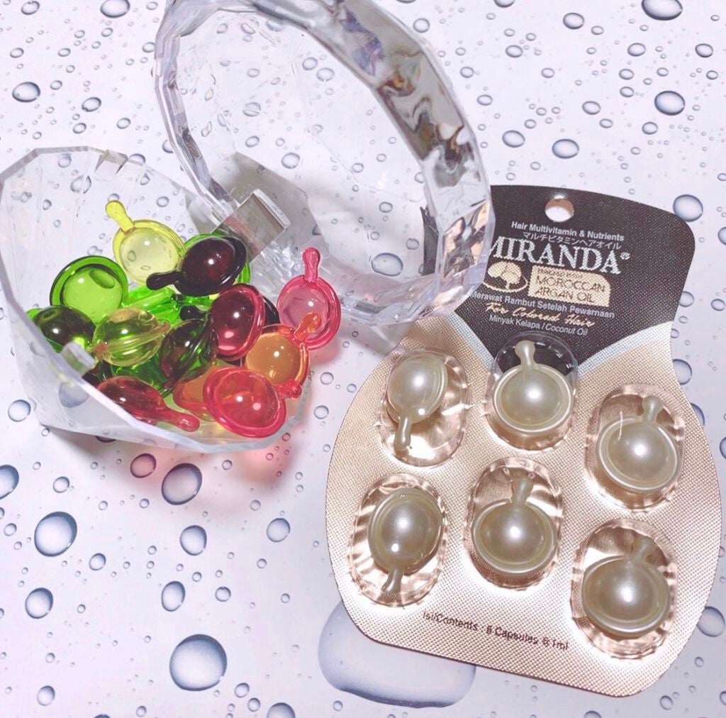 ヘアビタミン デイリーケアヘアオイル/MIRANDA/ヘアオイルを使ったクチコミ(1枚目)