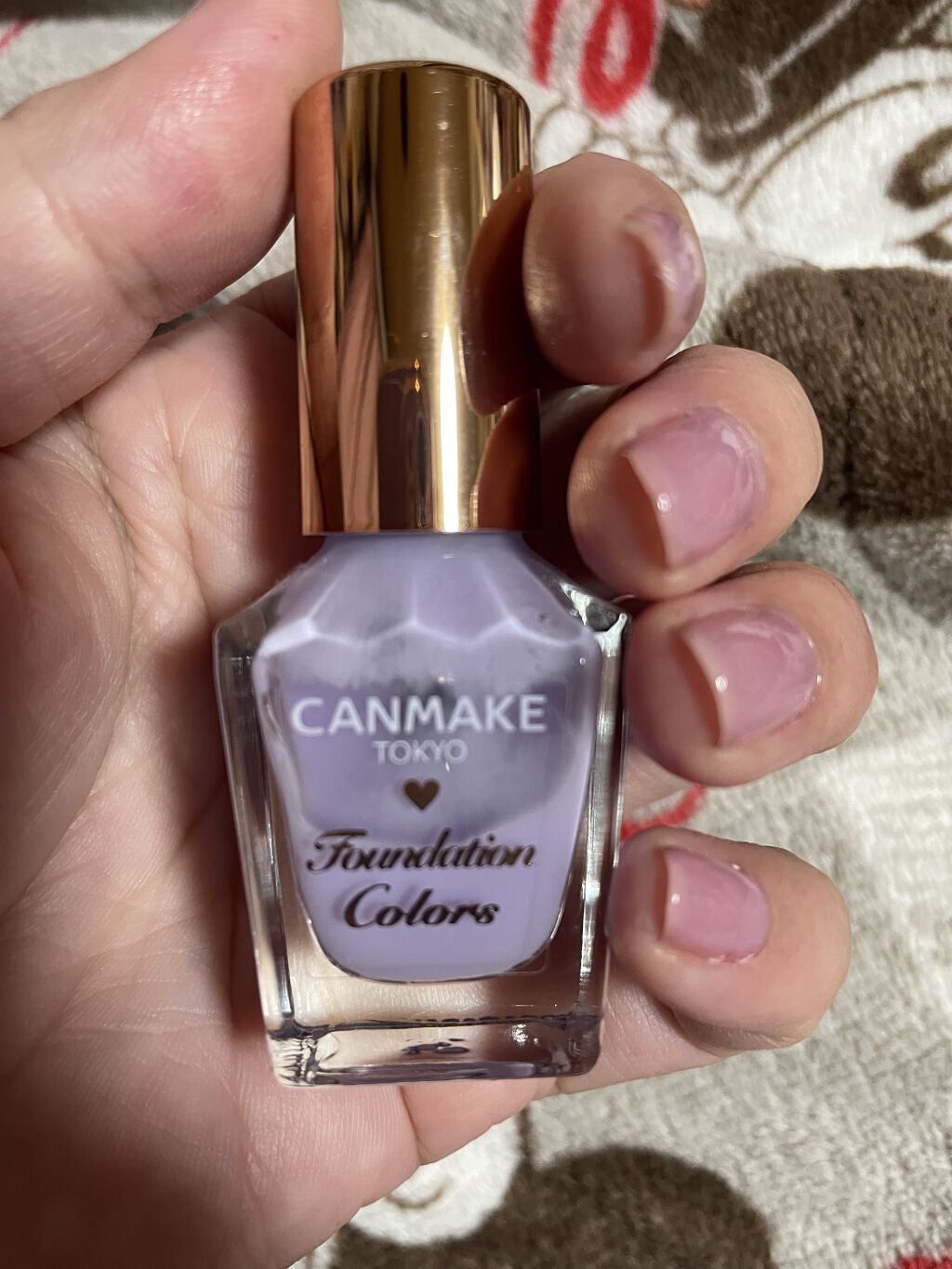 ネイルファンデーション/パラドゥ/マニキュアを使ったクチコミ（2枚目）