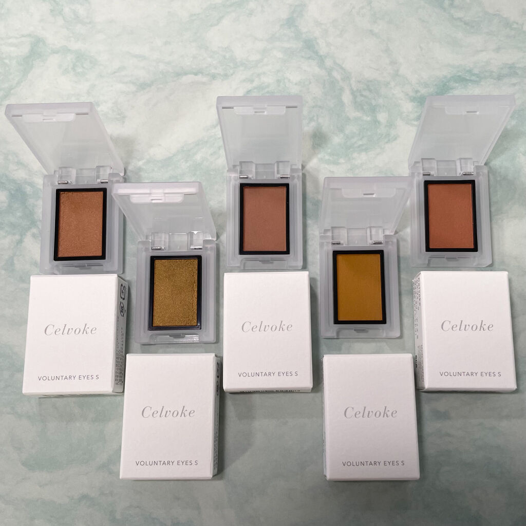 セルヴォーク ヴォランタリー アイズ/Celvoke/単色アイシャドウを使ったクチコミ（2枚目）