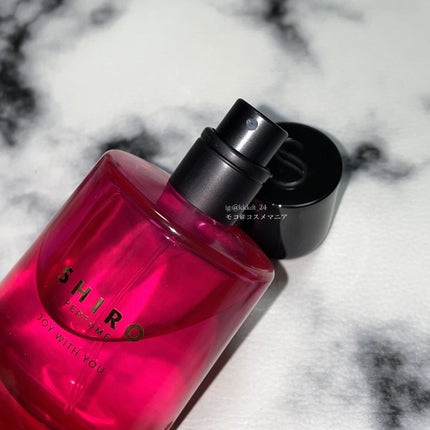 SHIRO JOY WITH YOU オードパルファンのクチコミ「SHIRO JOY WITH YOU。
SHIRO PERFUME COLLECTION.....」(3枚目)